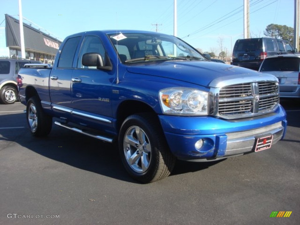 Electric Blue Pearl Dodge Ram 1500