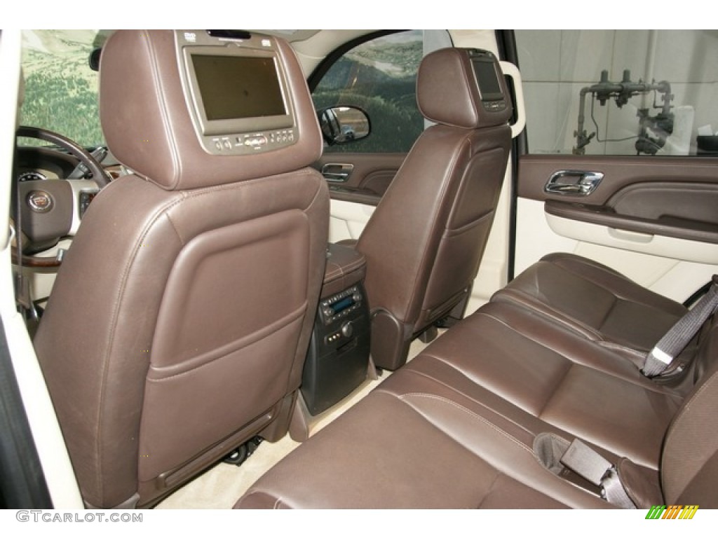 Cocoa/Light Linen Interior 2010 Cadillac Escalade Hybrid AWD Photo #76380430