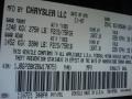 PBL: Modern Blue Pearl 2008 Jeep Liberty Sport Color Code