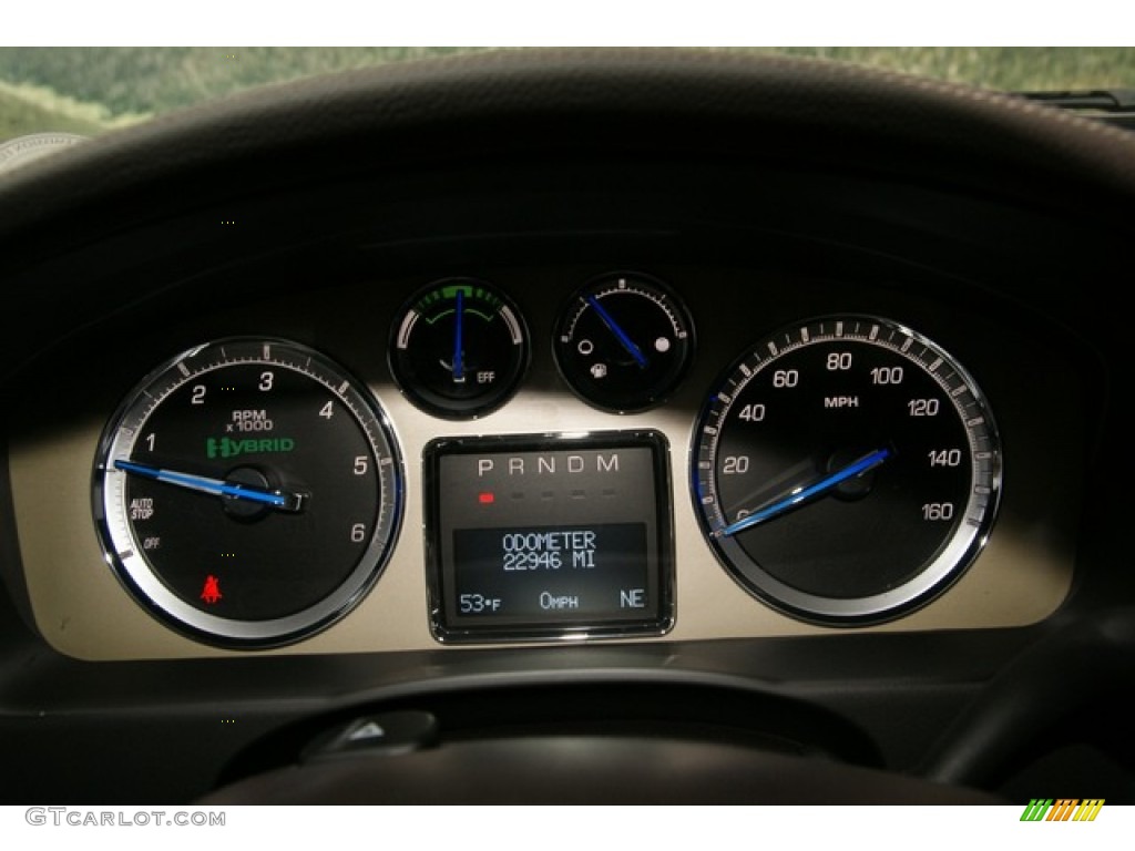 2010 Cadillac Escalade Hybrid AWD Gauges Photo #76380574