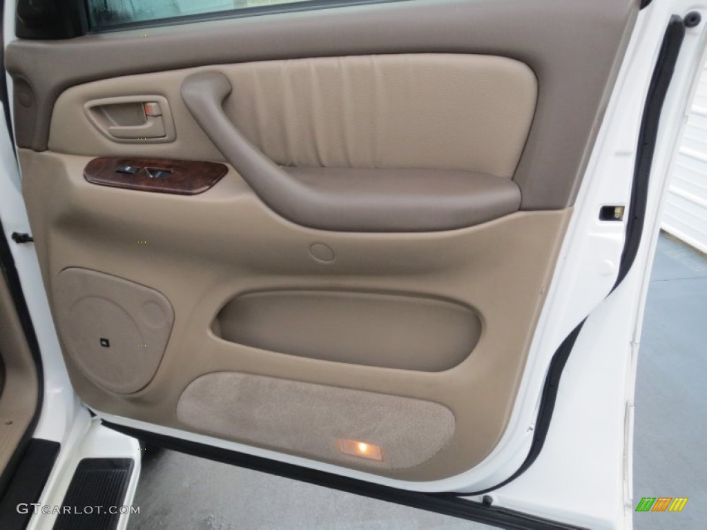 2004 Toyota Sequoia Limited Oak Door Panel Photo #76380928
