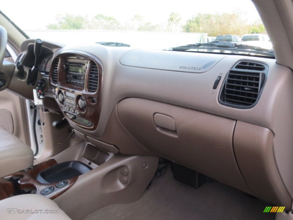 2004 Toyota Sequoia Limited Oak Dashboard Photo #76380936