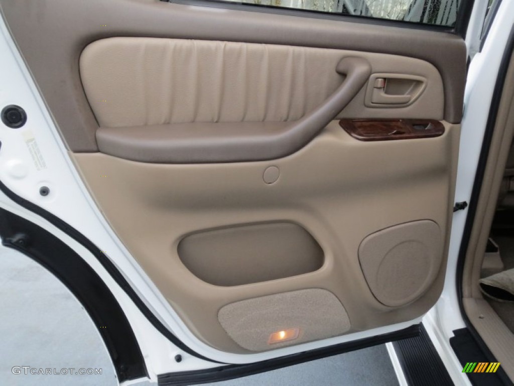 2004 Toyota Sequoia Limited Oak Door Panel Photo #76380981