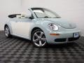 2010 Aquarius Blue/Campanella White Volkswagen New Beetle Final Edition Convertible  photo #2