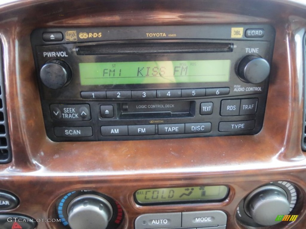 2004 Toyota Sequoia Limited Audio System Photos