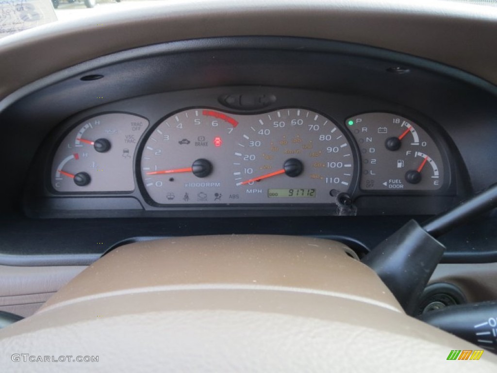 2004 Toyota Sequoia Limited Gauges Photo #76381163