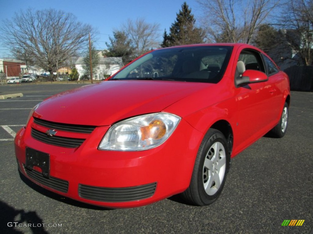 Victory Red 2007 Chevrolet Cobalt LT Coupe Exterior Photo #76381975