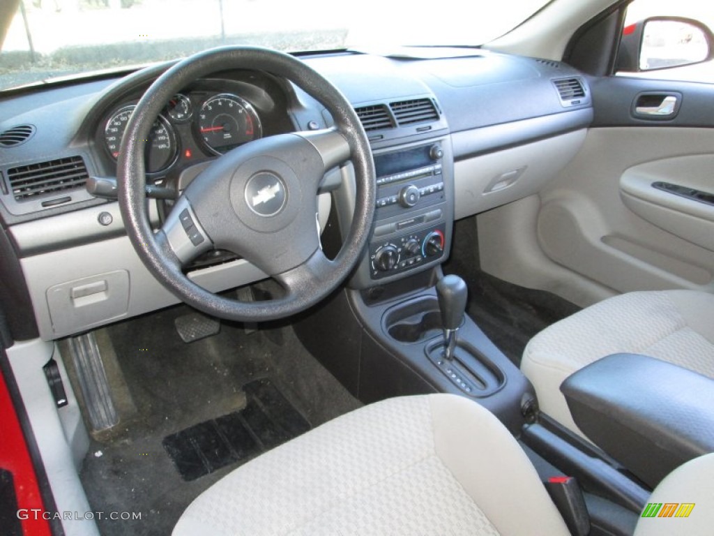 Gray Interior 2007 Chevrolet Cobalt Lt Coupe Photo 76382155