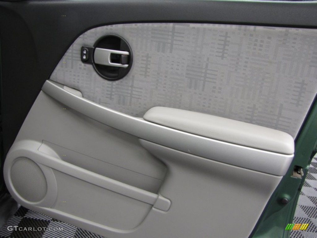 2005 Equinox LS AWD - Meander Green Metallic / Light Gray photo #14