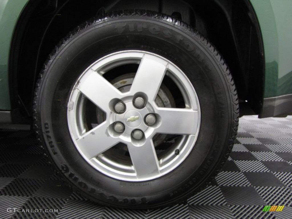 2005 Equinox LS AWD - Meander Green Metallic / Light Gray photo #25