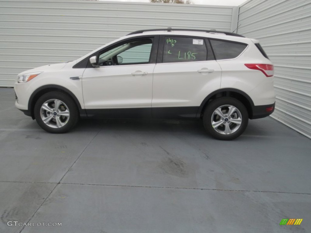 2013 Escape SE 1.6L EcoBoost - White Platinum Metallic Tri-Coat / Charcoal Black photo #5