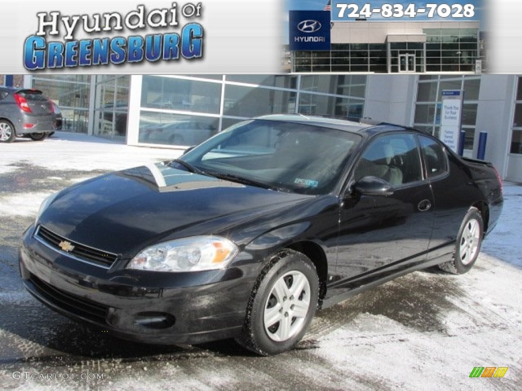 Black Chevrolet Monte Carlo