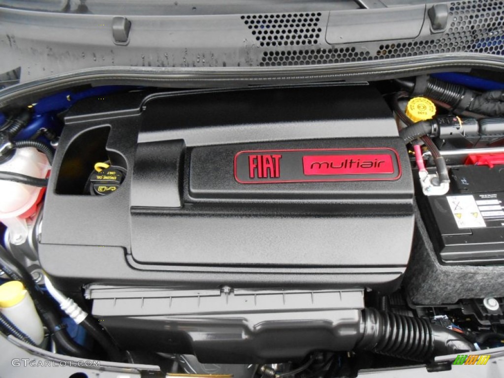 2012 Fiat 500 Pop 1.4 Liter SOHC 16-Valve MultiAir 4 Cylinder Engine Photo #76382899