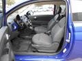 Tessuto Grigio/Nero (Grey/Black) Front Seat Photo for 2012 Fiat 500 #76382956