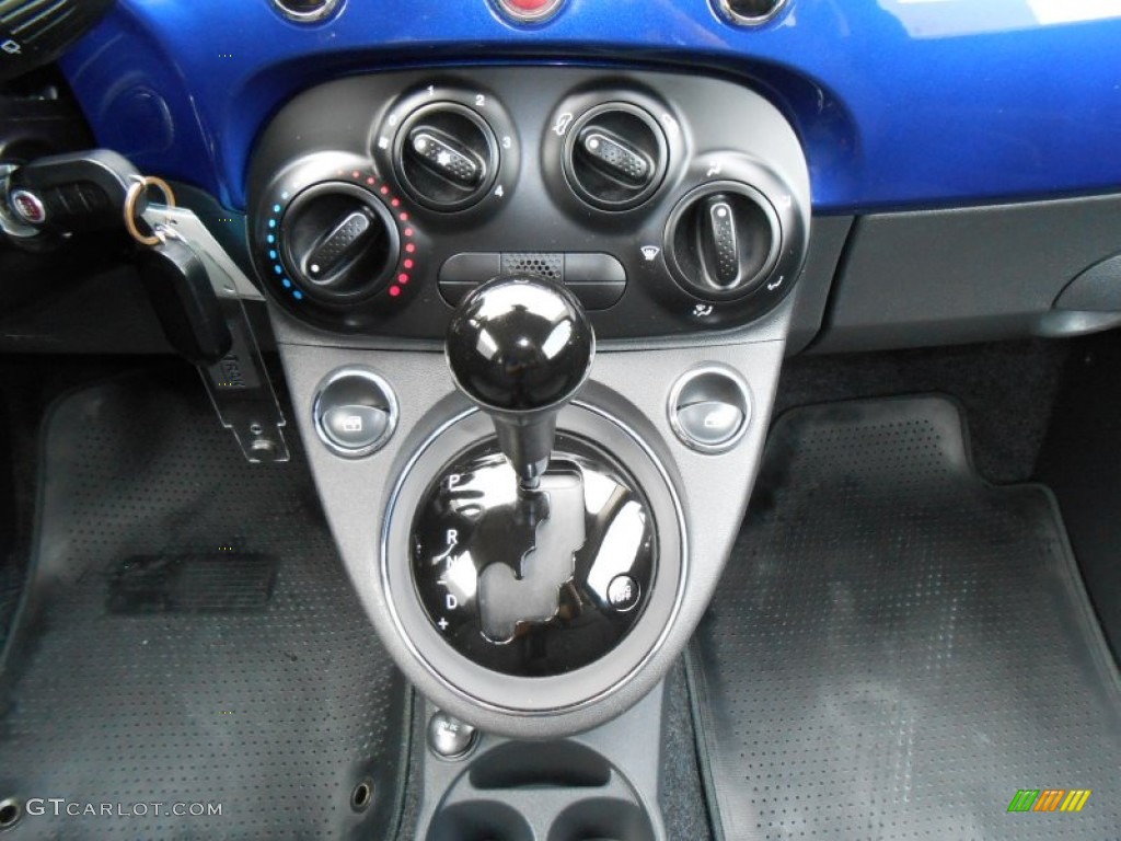 2012 Fiat 500 Pop 6 Speed Auto Stick Automatic Transmission Photo #76383106