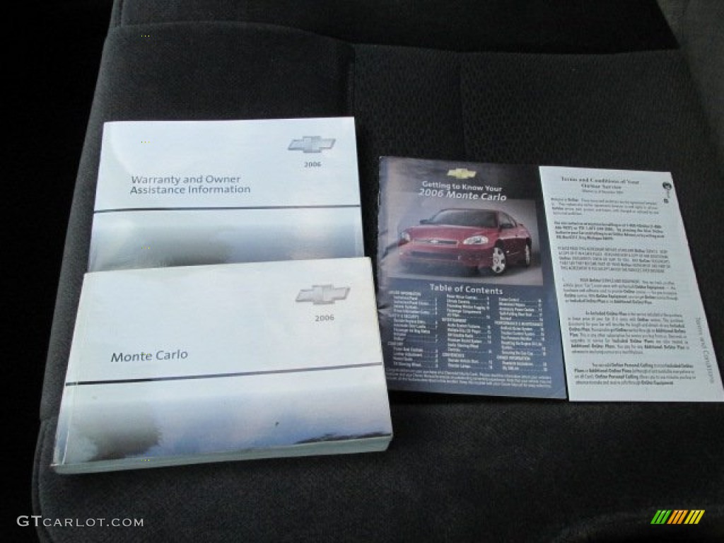 2006 Chevrolet Monte Carlo LS Books/Manuals Photo #76383112