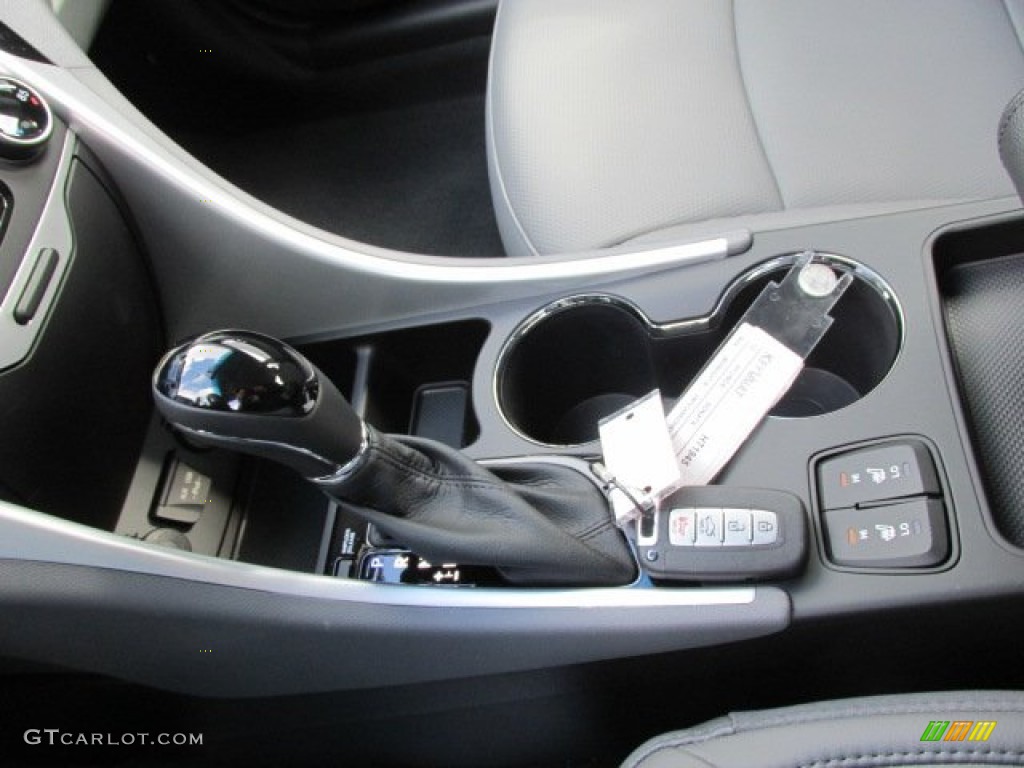 2013 Sonata Limited 2.0T - Midnight Black / Gray photo #5