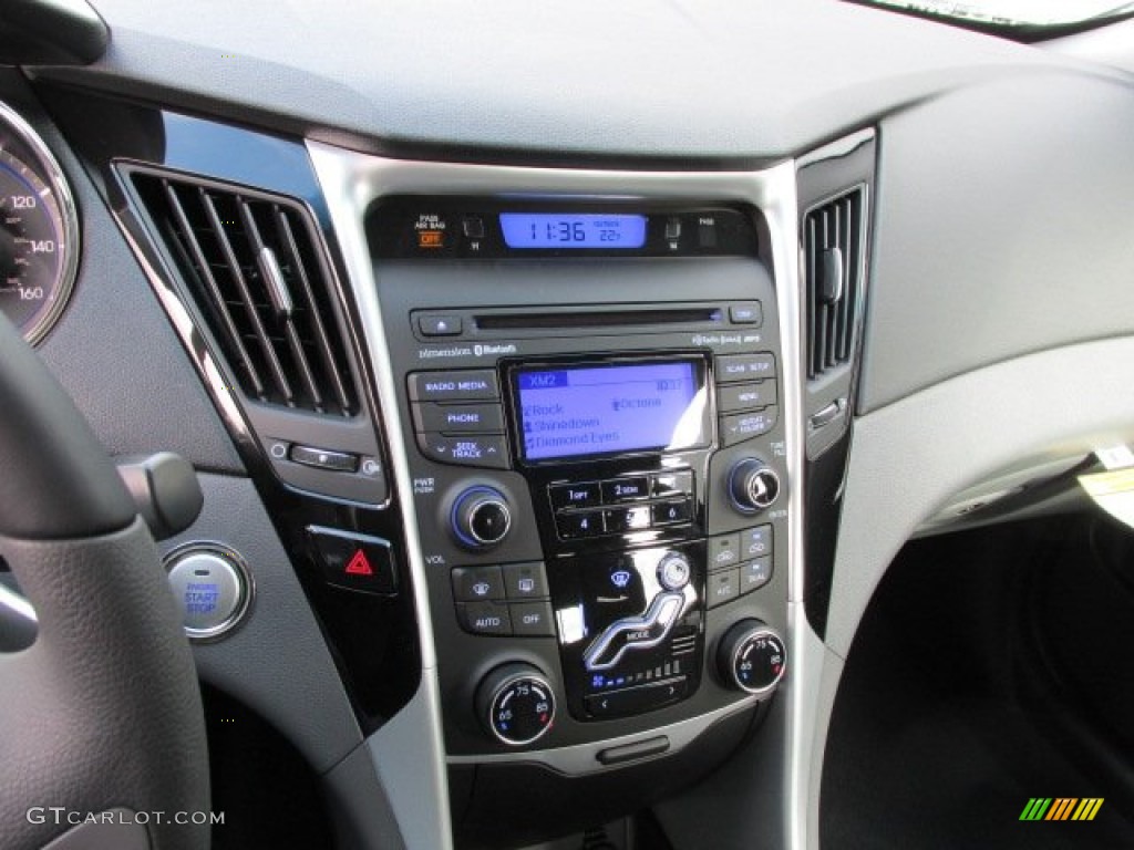 2013 Sonata Limited 2.0T - Midnight Black / Gray photo #6