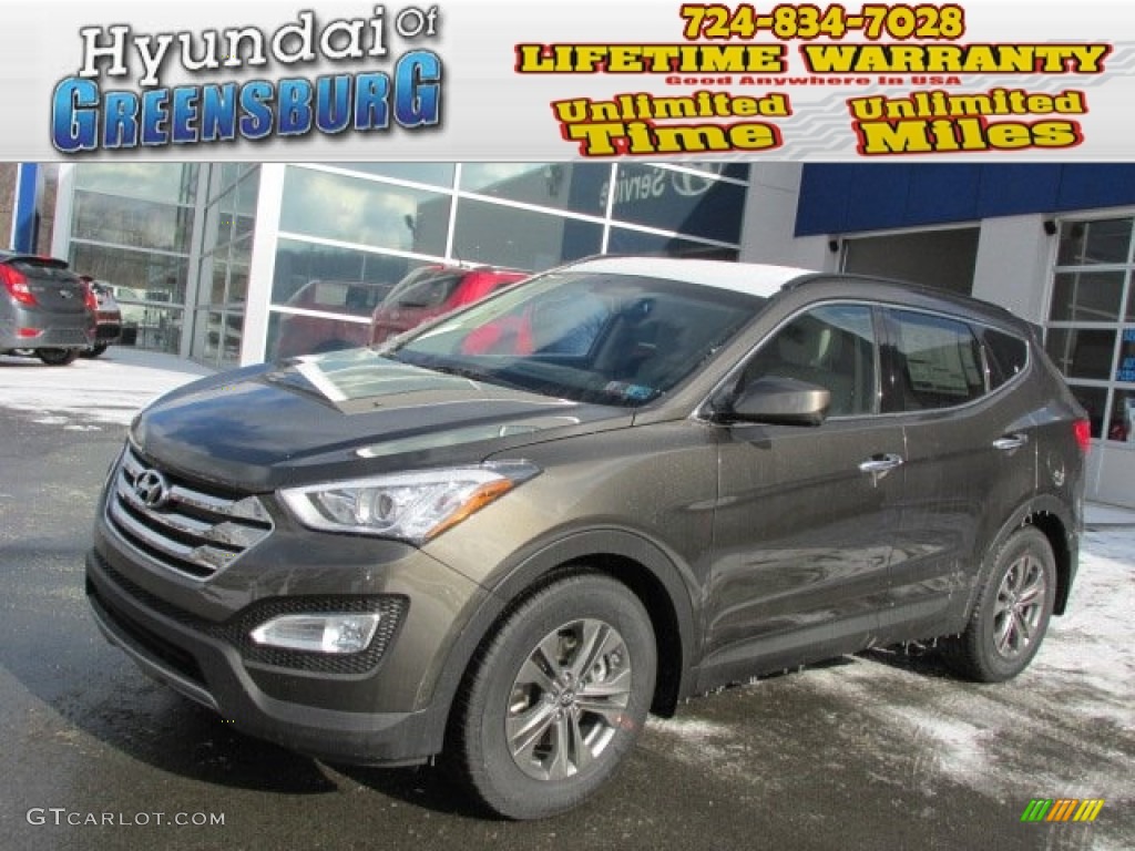 2013 Santa Fe Sport AWD - Cabo Bronze / Beige photo #1