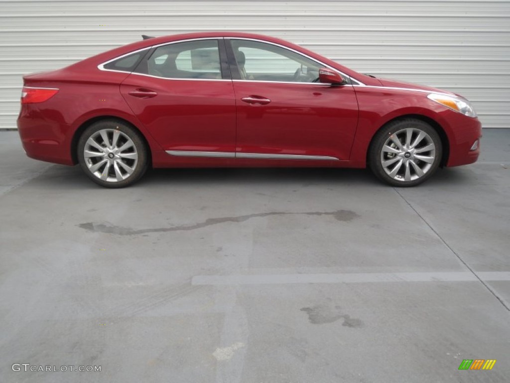 Venetian Red Pearl 2013 Hyundai Azera Standard Azera Model Exterior Photo #76384430