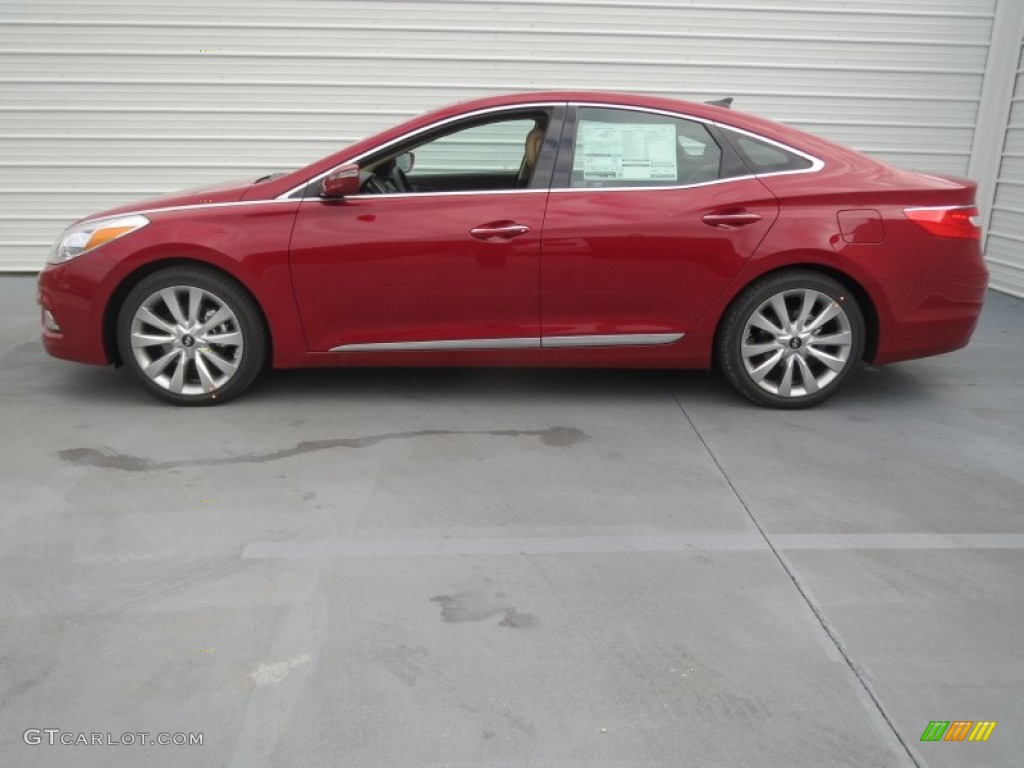 Venetian Red Pearl 2013 Hyundai Azera Standard Azera Model Exterior Photo #76384464