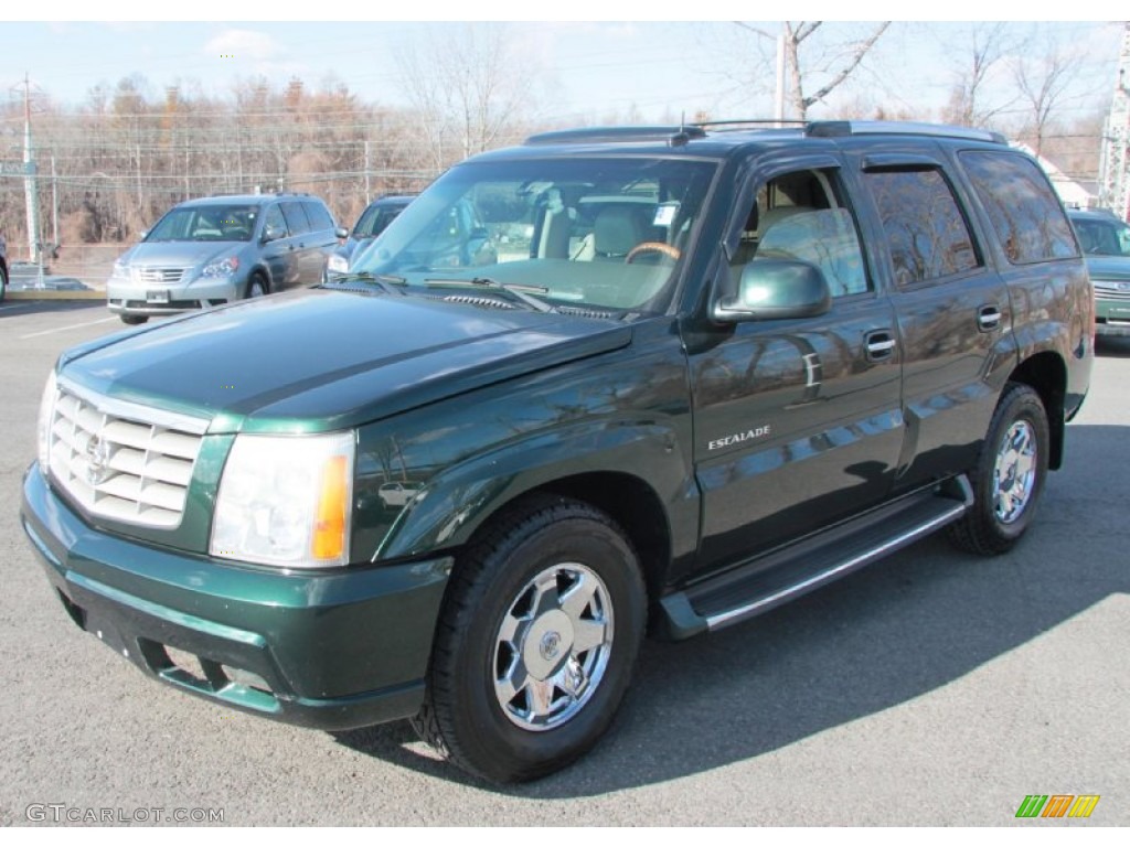 Green Envy 2003 Cadillac Escalade AWD Exterior Photo #76384528