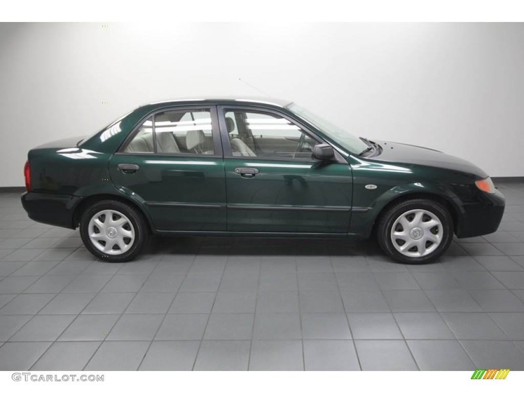 Emerald Mica 2003 Mazda Protege DX Exterior Photo #76384572