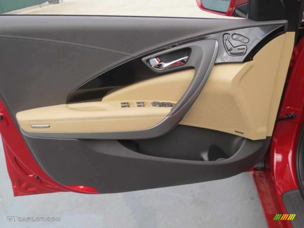 2013 Hyundai Azera Standard Azera Model Camel Door Panel Photo #76384618