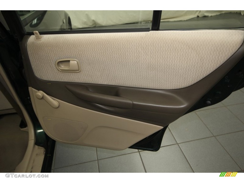 2003 Mazda Protege DX Beige Door Panel Photo #76384759