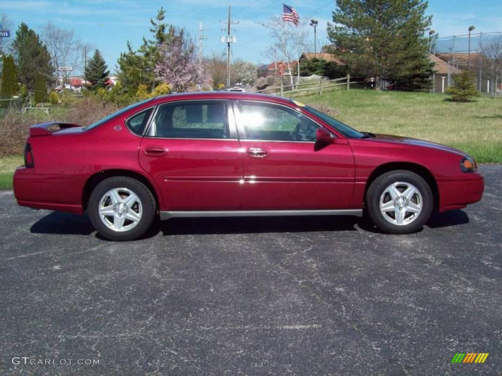 2005 Impala  - Sport Red Metallic / Medium Gray photo #3
