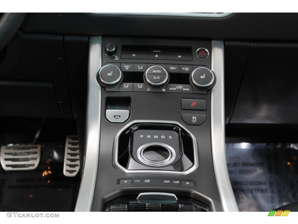 2012 Range Rover Evoque Dynamic - Sumatra Black Metallic / Dynamic Ebony/Cirrus photo #11