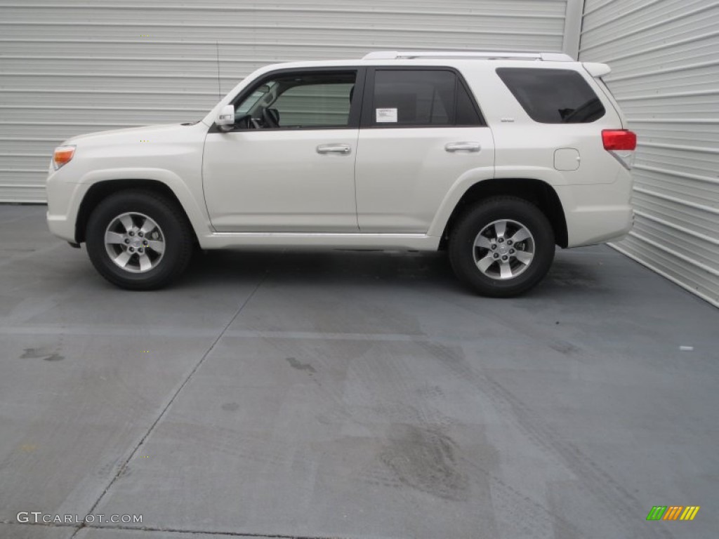 2013 4Runner SR5 - Blizzard White Pearl / Graphite photo #5