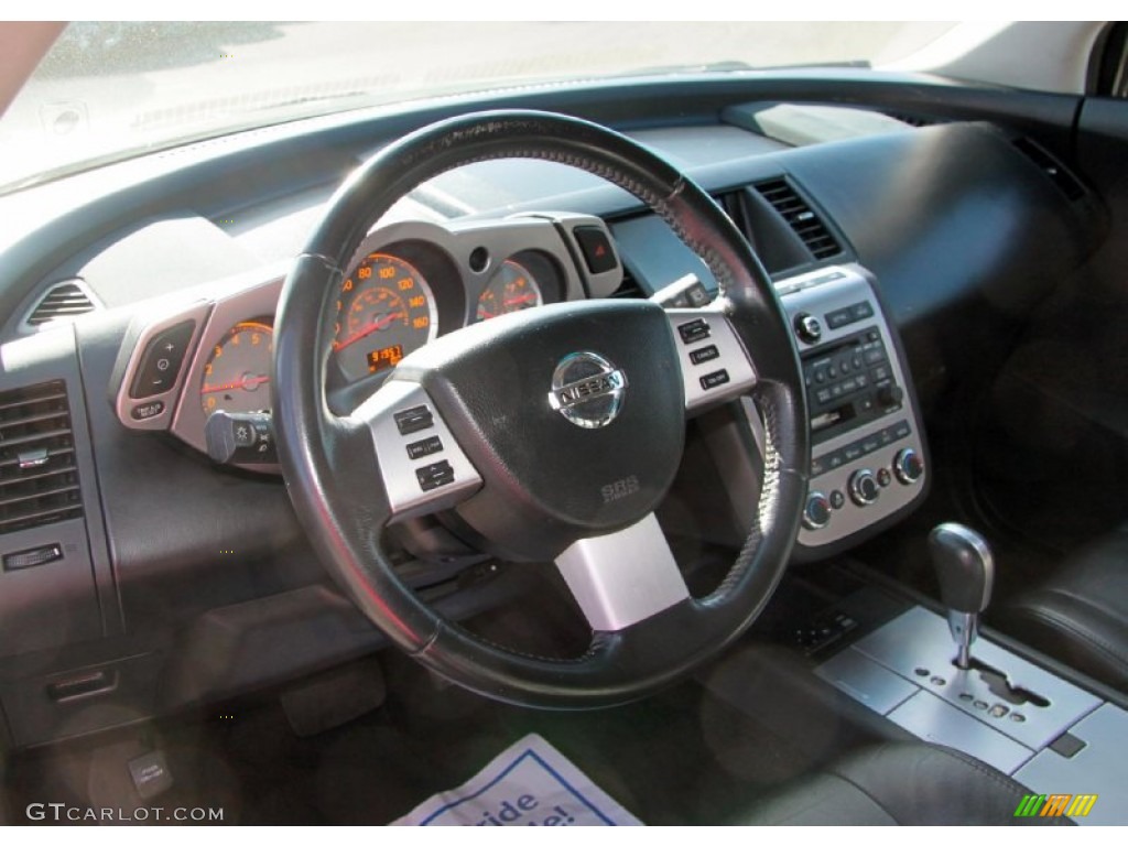 2006 Murano SL AWD - Midnight Blue Pearl / Charcoal photo #12