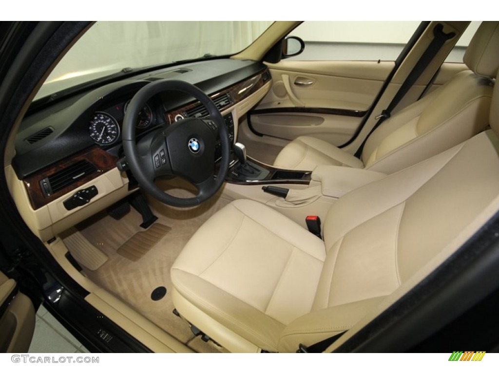 2008 3 Series 328i Sedan - Monaco Blue Metallic / Beige photo #13
