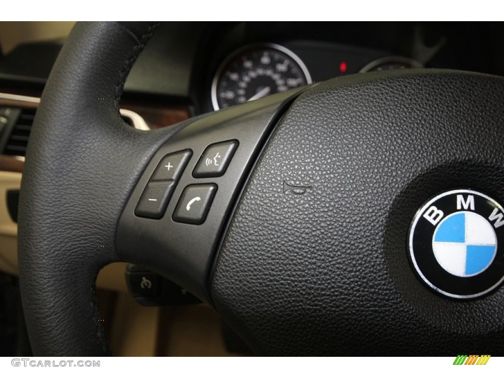 2008 3 Series 328i Sedan - Monaco Blue Metallic / Beige photo #37