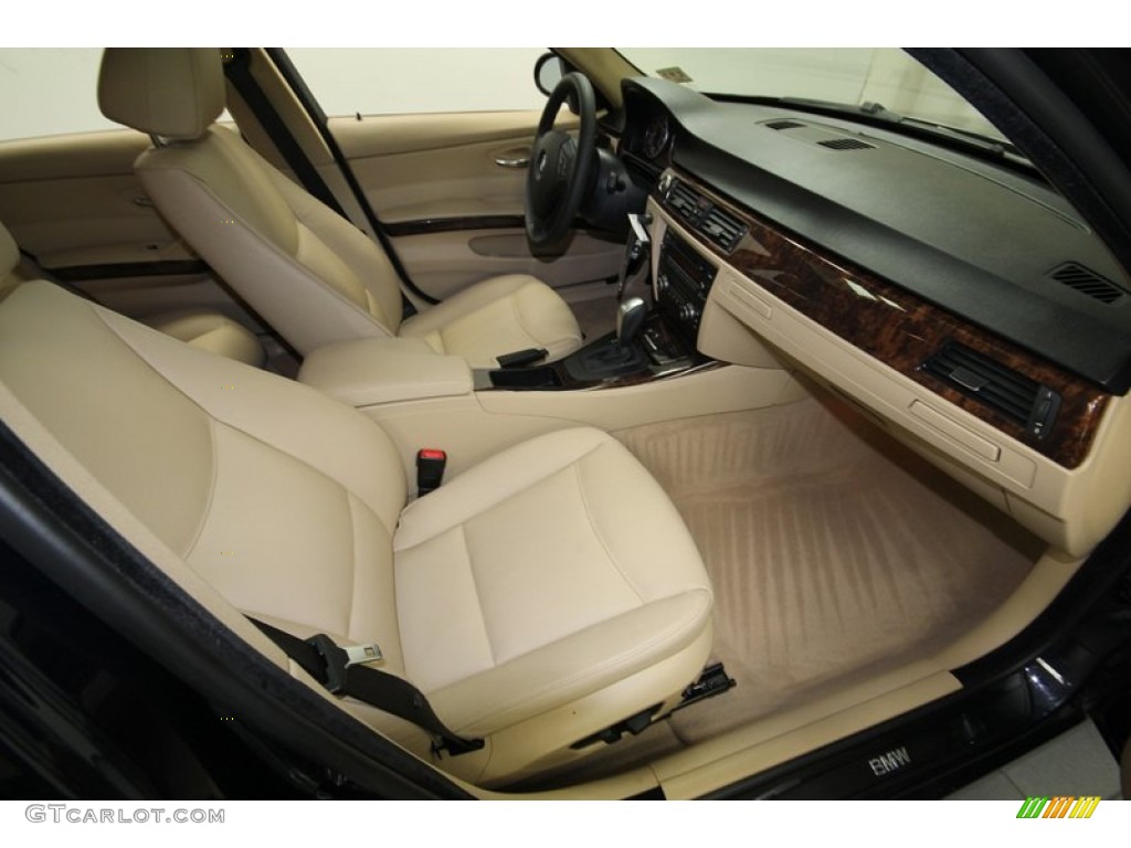 2008 3 Series 328i Sedan - Monaco Blue Metallic / Beige photo #47