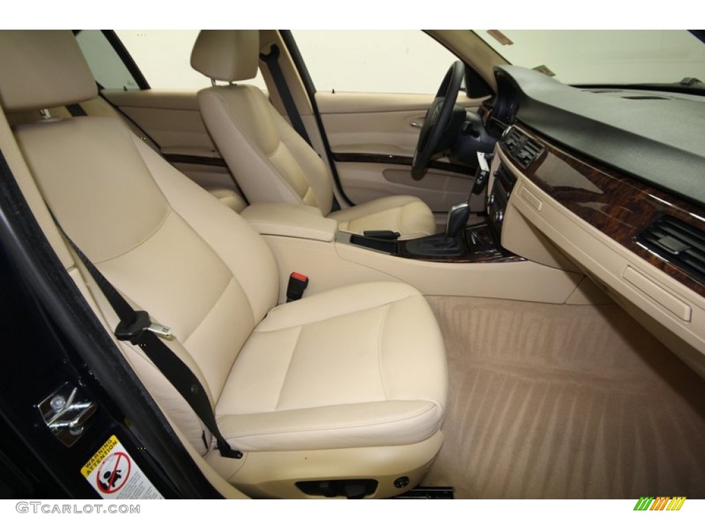 2008 3 Series 328i Sedan - Monaco Blue Metallic / Beige photo #50