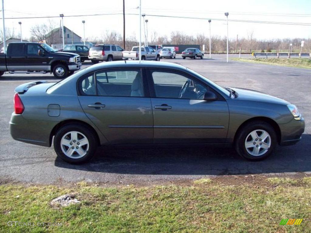 2005 Malibu LS V6 Sedan - Medium Gray Metallic / Gray photo #5