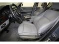 Gray Dakota Leather Front Seat Photo for 2011 BMW 3 Series #76385995