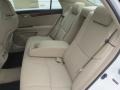 2012 Toyota Avalon Ivory Interior Rear Seat Photo