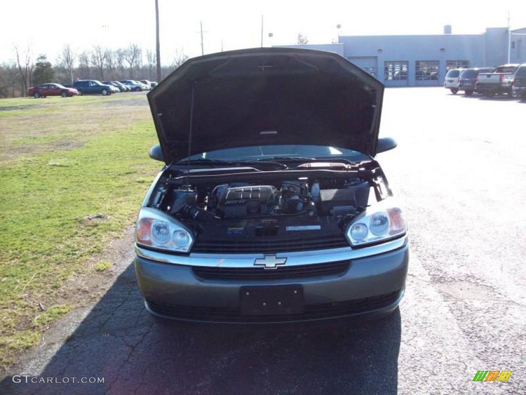 2005 Malibu LS V6 Sedan - Medium Gray Metallic / Gray photo #10
