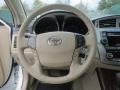 Ivory 2012 Toyota Avalon Standard Avalon Model Steering Wheel