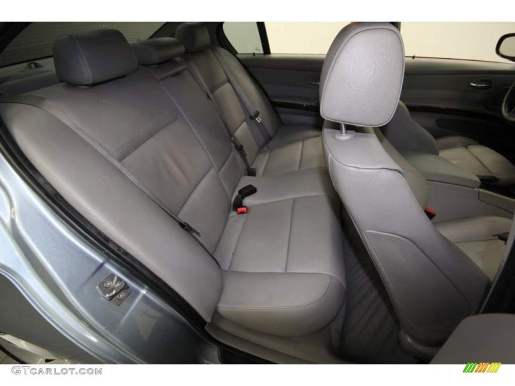 2011 3 Series 335i Sedan - Blue Water Metallic / Gray Dakota Leather photo #34