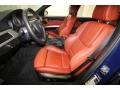 Fox Red Novillo Leather Front Seat Photo for 2011 BMW M3 #76386421