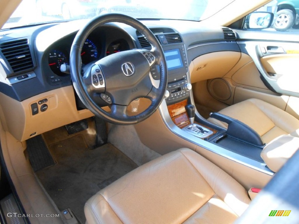 Camel Interior 2005 Acura TL 3.2 Photo #76386439