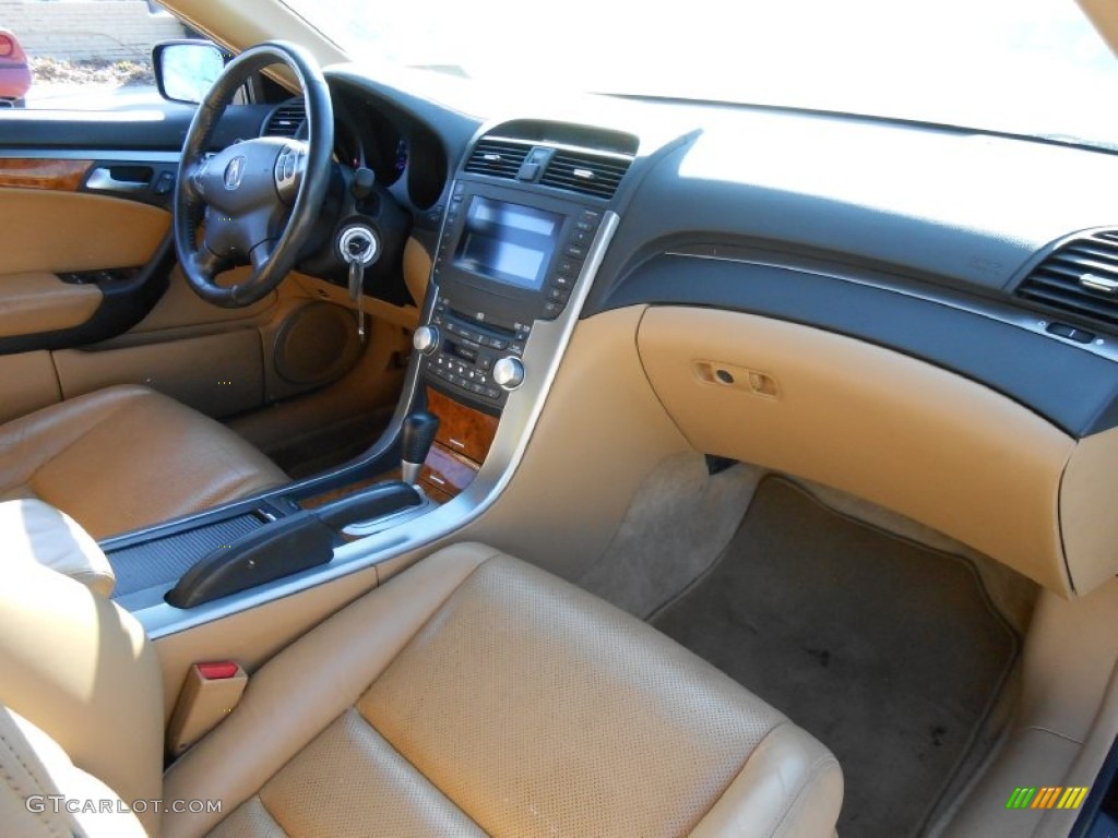 2005 Acura TL 3.2 Camel Dashboard Photo #76386471