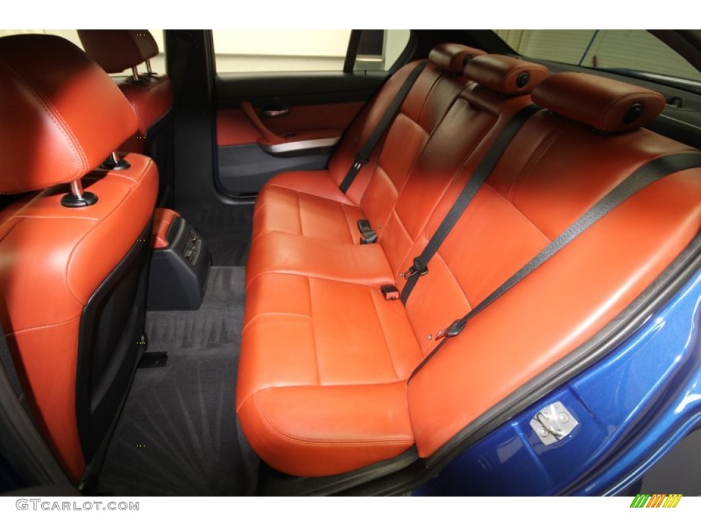 Fox Red Novillo Leather Interior 2011 BMW M3 Sedan Photo #76386511