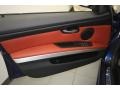 Fox Red Novillo Leather Door Panel Photo for 2011 BMW M3 #76386516