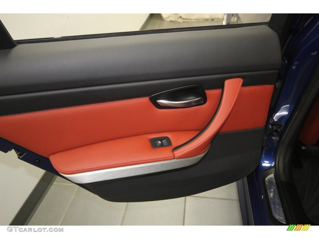 2011 M3 Sedan - Le Mans Blue Metallic / Fox Red Novillo Leather photo #27