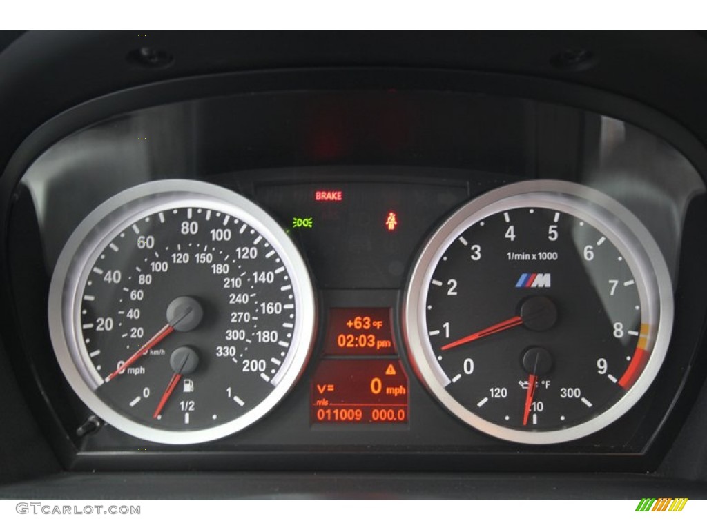 2011 BMW M3 Sedan Gauges Photo #76386745